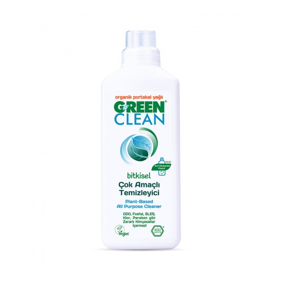 U Green Clean Çok Amaçlı Tem. Portakal 1000 ml U Green Clean Çok Amaçlı Tem. Portakal 1000 ml