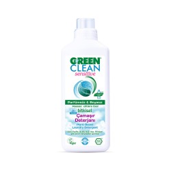 U Green Clean Sensitive Sıvı Çamaşır Deterjanı Kokusuz 1000 ml