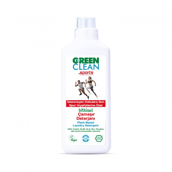 U Green Clean Sport Çamaşır Deterjanı 1000 ml U Green Clean Sport Çamaşır Deterjanı 1000 ml