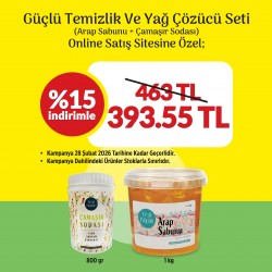Güçlü Temizlik ve Yağ Çözücü Seti