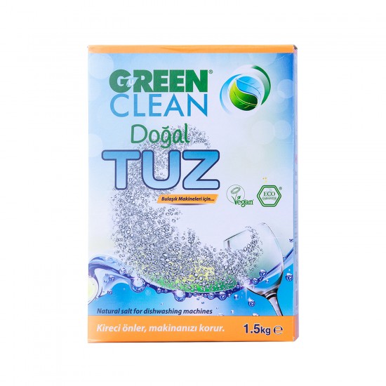 U Green Clean Bulaşık Mak. Tuzu 1.5 Kg U Green Clean Bulaşık Mak. Tuzu 1.5 Kg