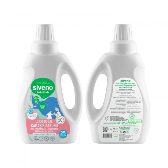 %100 Baby Doğal Çamaşır Sabunu 750 ml