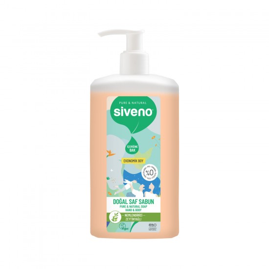 %100 Zeytinyağlı Doğal Sıvı Sabun 1 LT