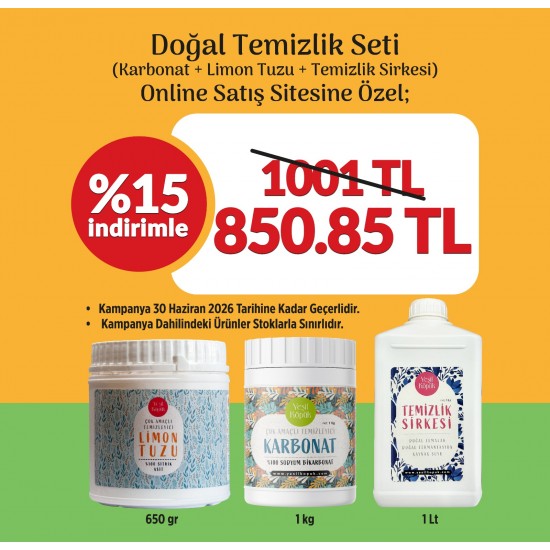 Doğal Ev Temizlik Seti