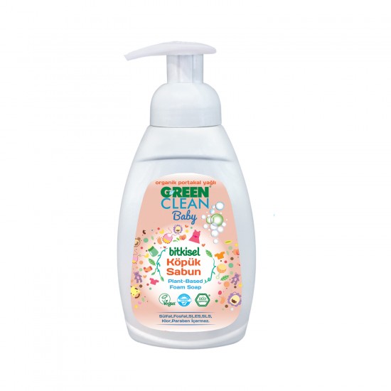 U Green Clean Baby Köpük Sabun 450 ml U Green Clean Baby Köpük Sabun 450 ml