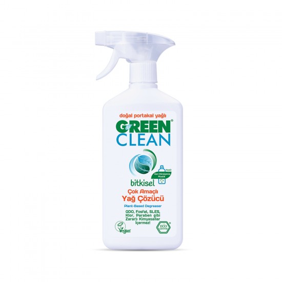 U Green Clean Çok Amaçlı Yağ Çözücü 500 ml U Green Clean Çok Amaçlı Yağ Çözücü 500 ml