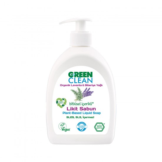 U Green Clean Likit Sabun Lavanta Biberiye 500 ml U Green Clean Likit Sabun Lavanta Biberiye 500 ml
